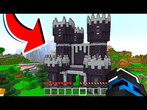 HO COSTRUITO UN CASTELLO GIGANTE NEL MIO MONDO 1.16 - MINECRAFT ITA