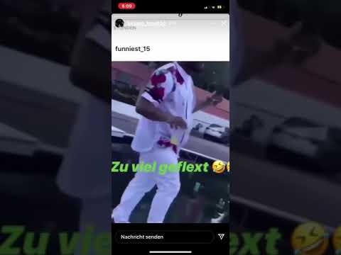 Luciano bekommt Henessy von Headieone geschenkt