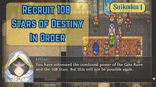 Download lagu Recruit ALL 108 Stars Of Destiny In Suikoden 1 Remaster mp3