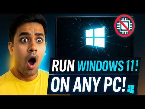 Install Windows 11 on Any Old PC | No TPM, No Secure Boot, No Data Loss! (100% Working Method)
