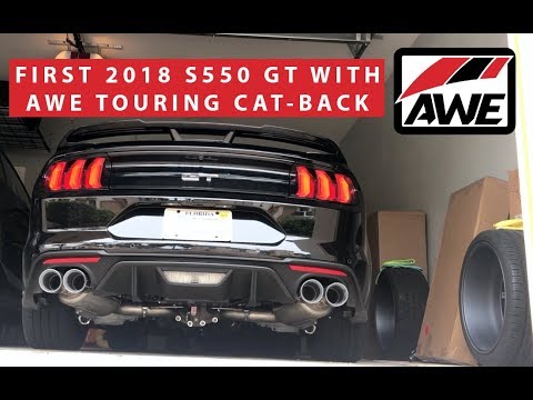 2018 Mustang GT | Stock Exhaust vs. AWE Touring Cat-Back Exhaust