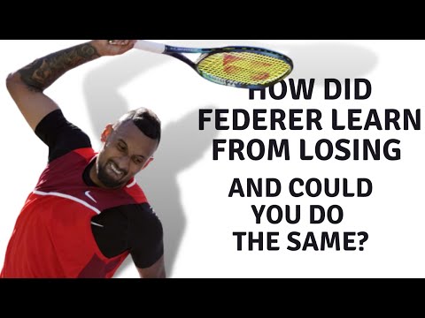 Can you learn from losses like Roger Federer?
