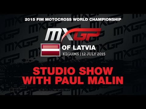 MXGP of Latvia Studio Show w/ Jeremy Van Horebeek, Jean Michel Bayle & Roberts Justs