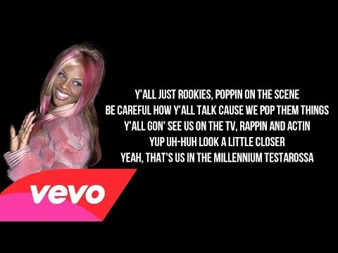 Lil' Kim - Wait A Minute (Lyrics Video) Verse *Explicit*