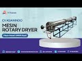 Mesin Rotary Dryer Makanan Kapasitas 30Kg/Jam( Pengering ) 5