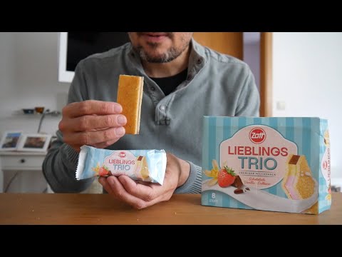 ASMR AUF DEUTSCH – Fürst Pückler Art Schnitten von Zott – Lieblingstrio