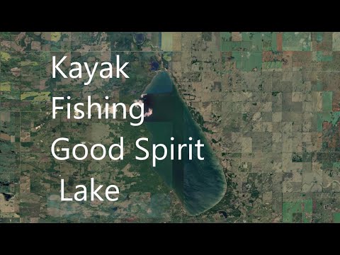 Kayak Fishing Good Spirit Lake, Saskatchewan