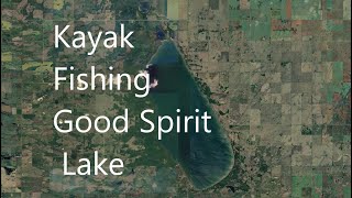Kayak Fishing Good Spirit Lake, Saskatchewan