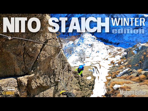 NITO STAICH Winter Edition - ferrata invernale nel Biellese Oropa