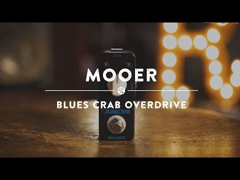 MOOER MBD1 Blues Crab Overdrive Effektpedal image 2