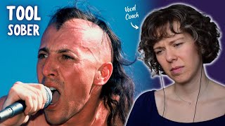 Download lagu First time hearing Tool - Vocal Coach reacts to 'Sober' and Maynard James Keenan's LIVE vocals mp3