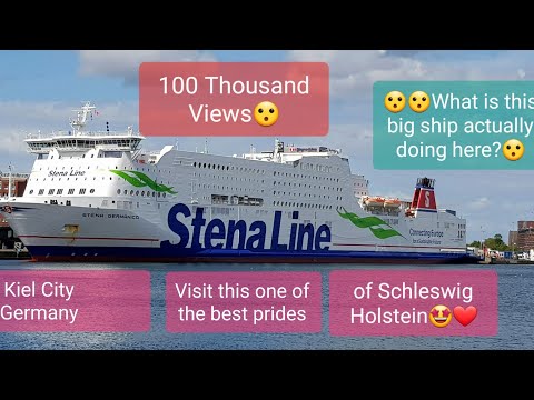 Kieler Hafen -Kiel International Harbor -Kiel Port (Kiel City, Schleswig Holstein as Beautiful City)