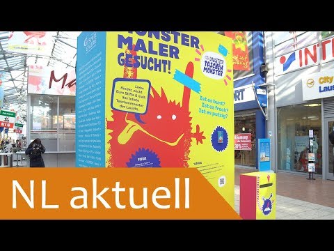 Cottbus | Taschenmonster sind in der SpreeGalerie los, Malwettbewerb