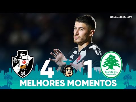 VASCO 4 X 1 BOAVISTA | HIGHLIGHTS | 9TH ROUND | CARIOCÃO 2023