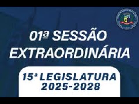 EMBU GUAÇU TEM NOVO PREFEITO FRANCISCO DO CONSELHO - 01ª SESSÃO EXTRAORDINÁRIA