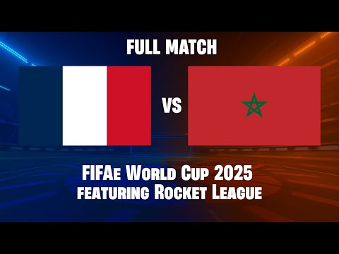 [NO COMMENTARY] France vs Morocco | FIFAe World Cup 2025 featuring Rocket League