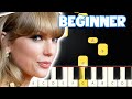Love Story - Taylor Swift | Beginner Piano Tutorial | Easy Piano