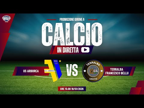 Calcio Promozione Gir. A - US Arborea-Francesco Bellu Terralba (1-3)