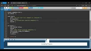 binary_semaphore and counting_semaphore in C++ #cpp #cplusplus #concurrency #semaphore #programming