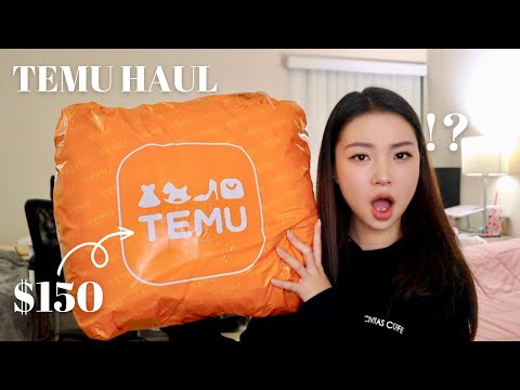TEMU UNBOXING + TRY-ON $150 WORTH OF CLOTHING