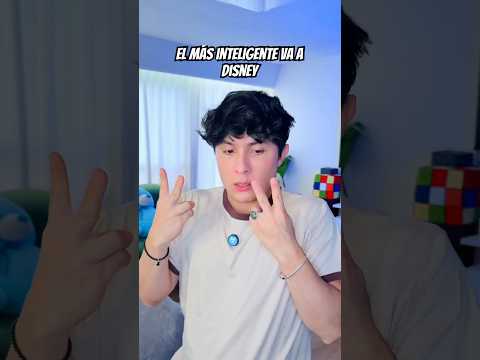 El más inteligente gana ir a Disney 😱🫢