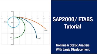 Large displacement nonlinear static analysis using ETABS/SAP2000 .........