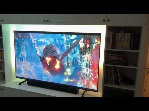 Philips Hue Sync Box 8K in action