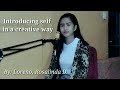 Introducing self in a most Creative way | Online Class | I'm your's | bhemDL