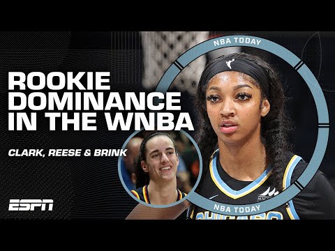 SUPER ROOKIES 🤩 Caitlin Clark, Angel Reese & Cameron Brink putting on a SHOW in the WNBA | NBA Today