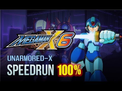 Megaman X6 100% (X) Unarmored  Completion Run