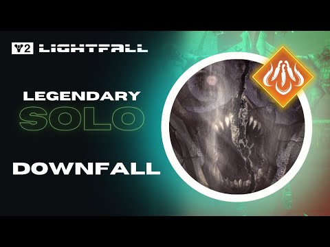 Destiny 2 Lightfall Campaign - Solo Legendary Mission 3 "Downfall" - Solar Hunter