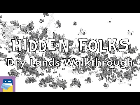 Hidden Folks: Dry Lands Walkthrough Guide & Locations & iOS iPad Gameplay (by Adriaan de Jongh) - YouTube