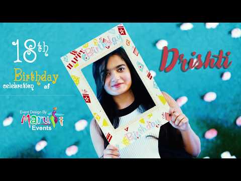 BIRTHDAY CELEBRATION OF DRISHTI ,Best Ever Birthday highlight  Maruti events 9001160666