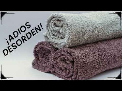 Doblar Toallas Creativamente: Ideas Para Decorar, Organizar Tu Hogar Y Ahorrar Espacio | 2024