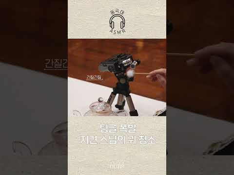 간질간질 지견 스님의 귀청소 ASMR | 동국대 ASMR