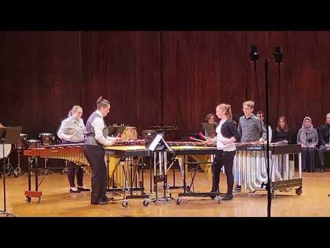 Ohio State Percussion ensemble Stilleto Crunch