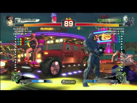 Ryukichikun [Feilong] vs TH POONGKO [Seth] SSF4 Arcade Edition