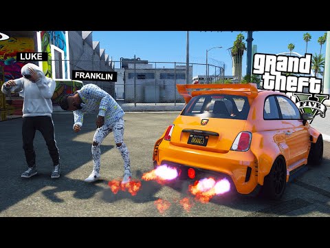 Rubo la 500 ABARTH di Orange_Bullet |GTA 5 Mod Vita Da Gangster (10) #1
