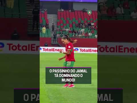 O PASSINHO DO JAMAL TÁ RODANDO O MUNDO! 🤩 #shorts