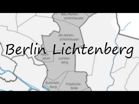 How to pronounce Berlin Lichtenberg in Dutch?