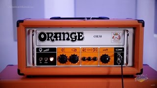 Video thumbnail for Orange OR50H Reissue Guitar Amplifier Head - Orange OR50H by American Musical Supply