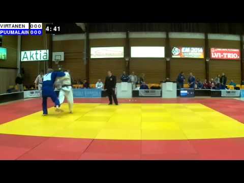 Judon SM 2014: M-100: VIRTANEN - PUUMALAINEN