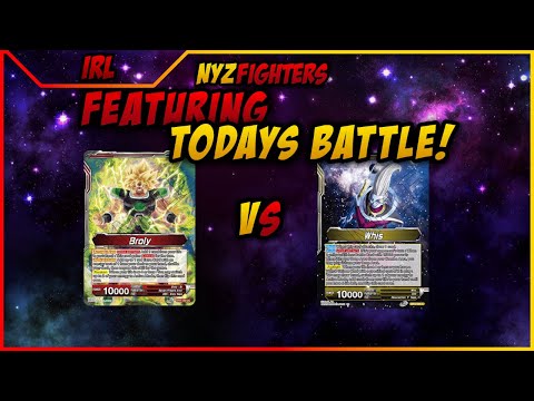 [IRL] Whis, Godly Mentor vs Broly, the Awakened Demon #NYZFIGHTERS