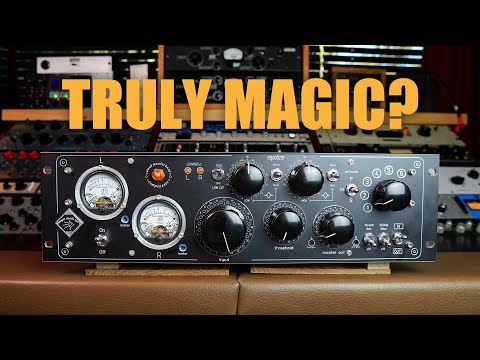 The Magic Death Eye - Stereo Tube Compressor HARDWARE - Overview and Audio Demo