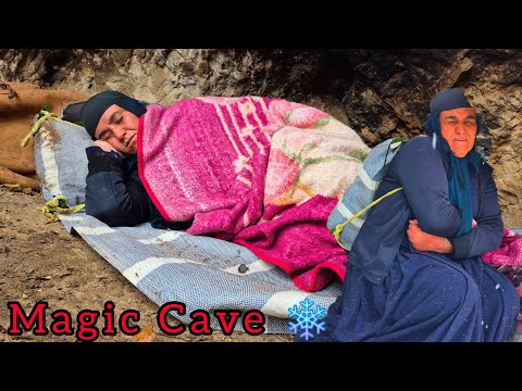 "Beautiful Snow Cave Becomes Shelter for Homeless Mother – Operator's Gift!"