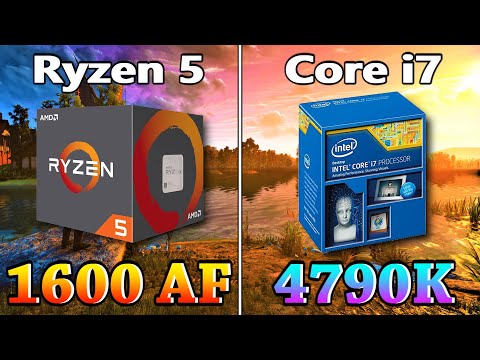 Ryzen 5 1600 AF vs Core i7 4790K | PC Gaming Benchmark Test