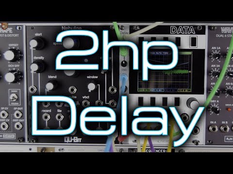 2hp Delay Audio Processor - Black image 2