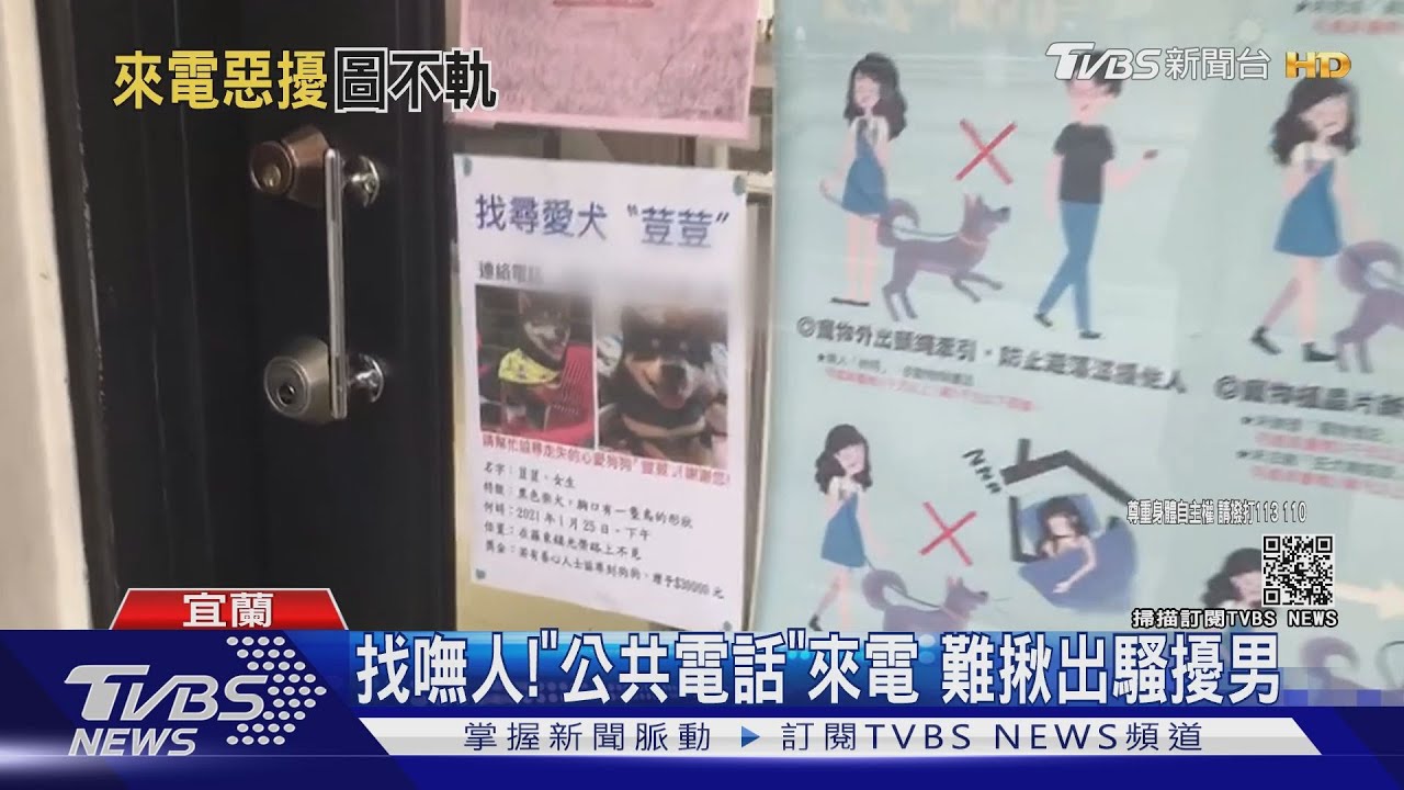 只要睡一晚!急尋愛犬 女遇騷擾男氣哭