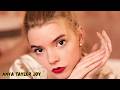 Anya Taylor Joy Tights Swimwear Mini Fashion Hosiery Sheer Wear Chic Outfits
