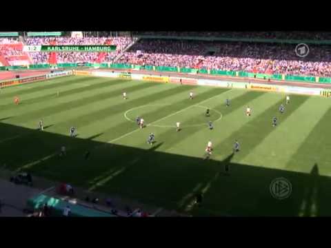 Karlsruher SC - Hamburger SV 4:2 1. DFB Pokal Runde 19.08.2012